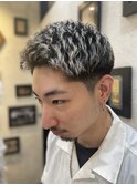 ショートスタイル×ホワイトメッシュ