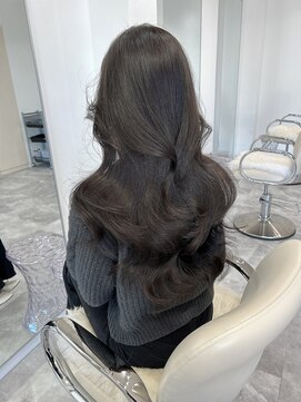 リティ ミト(LITTY MITO) オリーブグレー&レイヤーカット