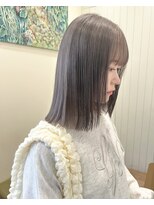 モリオフロムロンドン 大宮店(morio from London)&nbsp;【morio坪井】ケアブリーチ ×グレージュ