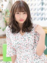 カバーヘア ブリス 戸田公園西口店(COVER HAIR bliss)&nbsp;斜めバングくせ毛風ナチュラルアッシュc5戸田公園20代30代40代