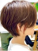 30代40代50代大人ナチュラルレイヤーショートボブ