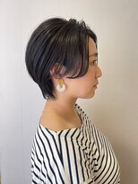 ジアン バイ ミルボン NU茶屋町+(GIEN by milbon)&nbsp;骨格似合わせショート/前下がり/ナチュラル