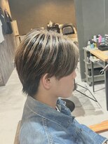 スウェル 柏店(Swell)&nbsp;メンズバレイヤージュカラー [柏/メンズサロン/メンズカット]