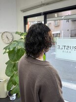 ラスル(RUSTLE)&nbsp;メンズカットなみパーマ