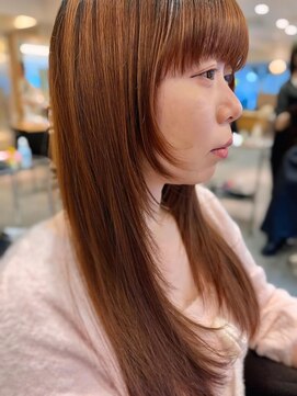 フリップビーアヴェダ(FLIP B AVEDA) 本八幡×小顔カット×レイヤー×オーガニックカラー