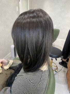 アーモンド 米子店(Au monde) グレージュカラー