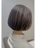【クセ毛解決】ストレート＋カラー＋髪質改善ＴＲ　￥23650→￥23100