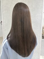 アッシュ 高幡不動店(Ash) 韓国ヘア髪質改善ブリーチヘーゼルベージュ
