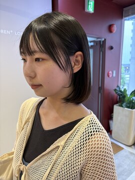 ローレンジウ(LOREN JU) 名駅/名古屋駅/学割U24/レイヤーカット/オージュア/ダブルカラー