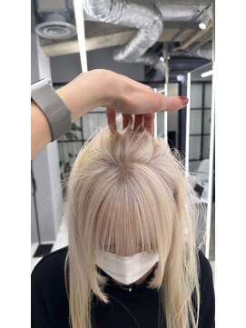 ヴァイス 新宿店(VAICE) 抜きっぱなしブロンド　ブリーチ3回～