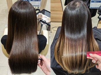 ソワン ドゥ ブレス フラン 東花園店(soin de brace Fran)の写真/導入以来大人気の最高級ケラチントリートメントや、内部補修に特化したoggi ottoトリートメントで美髪ケア!