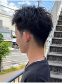 スパイキーショート　メンズショート　短髪　海老名