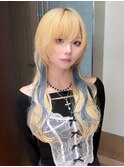 渋谷/ウルフカット  デザインカラー ルーツカラー エンドカラー
