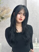 SSAW&nbsp;【韓国ハッシュカット】ロングレイヤー