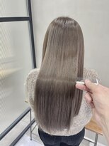 フェリア 渋谷(Feria)&nbsp;【Feria渋谷】髪質改善縮毛矯正×柔らかベージュ“石田幸輔”