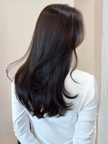 レジナヴィータ 栄(Reginavita)&nbsp;ロングレイヤー 髪質改善 アッシュブラウン レイヤーカット 美髪