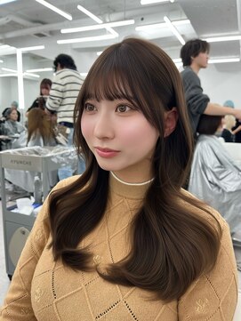 アマトウキョウ アユンチェ(AMA TOKYO×AYUNCHE) 韓国スタイル/ナチュラルくびれへア_くびれ巻き_レイヤーカット