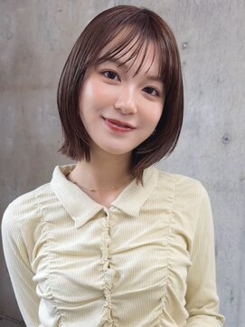 ガーデン 渋谷(GARDEN) イメチェン美髪小顔似合わせカットサイドバングレイヤーボブ