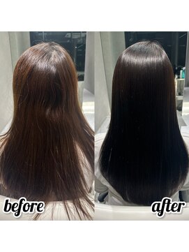 ルミス 表参道(Lumis) ストレートスタイル/艶髪/髪質改善/縮毛矯正/表参道/青山/外苑前