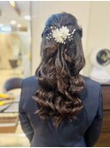 コテでしっかり巻き巻き