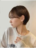 大人ショート/丸みショート/小顔ボブ/マッシュショート