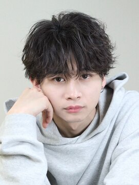 アイトーキョー 名古屋栄(AI TOKYO) ニュアンスパーマ/フェザーパーマ/センターパート/名古屋/栄