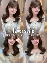 グローアイヴィ 大宮(GLROW IVY)&nbsp;★IVY レイヤーカット ワンホンヘア ミディアムレイヤー