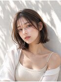 ショートボブ20代30代40代50代レイヤーボブ面長丸顔浦和美園