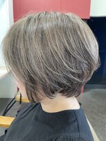 ヘアーネイル パーク(hair×nail Park)&nbsp;前下がりショート