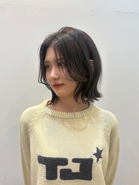 ノットバイベル 大宮(knot by belle) くびれレイヤーカット◎オリーブグレージュ