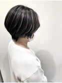 コントラストハイライト×くびれショート ショート/ショートボブ