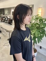 ダーツサンジョウ(DARTS sanjyo) 顔まわりレイヤーで垢抜ける韓国風ミディ