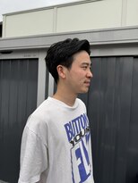ザスーツブラザーズ 名古屋 金山店(THE SUITS BROTHERS) MEN'SHAIRウルフカルマパーマメンズミディアムイージーパーマ