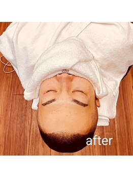 アンドスマイル(&smile)の写真/【口コミ高評価】第一印象は眉と肌で決まる！働く男性の身だしなみを整える本格シェービングで清潔感UP