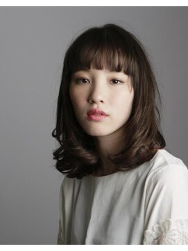 アドラーブル 松崎店(adorable) 【adorable】重心バランス◎大人可愛い毛先カールミディ