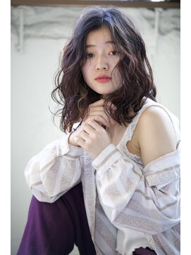 クロム バイ リエット(Chlom by Lietto) Chlom ☆ラフニュアンスラベンダーブラウン　TEL 0364574337