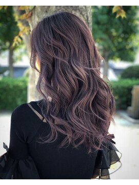 2丁目3番地美容室 MOMOTARO パープルグラデーション 2丁目3番地美容室