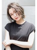 ウルフ×アッシュグレージュ