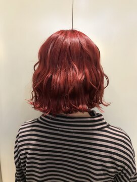 ヘアサロン ドット トウキョウ カラー 町田店(hair salon dot. tokyo color) ビビットレッド