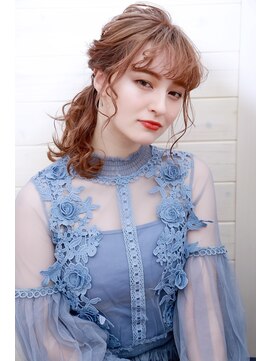 オーシャン(Ocean) [OCEAN Hair&Life藤原純]サイドポニーテールアレンジ☆