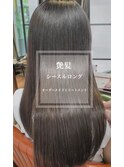 ensue 大人レイヤーロング艶カラー 透明感カラー モテヘアー中島