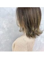 クオリス 上福岡店(QUALIS)&nbsp;愛され外ハネミディアム/ミディアム/くびれ小顔ヘア/30代40代