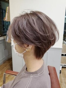 グランシュ 青葉台店(GranCieux) バイオレットピンク×ハンサムショート☆