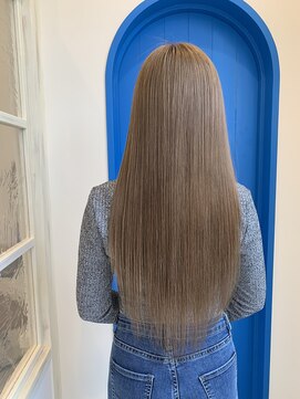 ヘアアンドライフ リー 山形北店(Re...) 透明感あふれるハイトーン×グレージュ