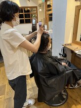 手順4【仕上げは専用の（エッセンス）（ミスト）（レプロナイザー/美髪ドライヤー）（ヘアビューロン）】