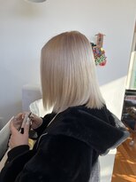 スキル 水戸(SKILL) ホワイトブロンド 髪質改善