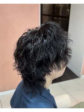 プログレス 国分寺店(PROGRESS) <大澤>波打ち　ミディアムウルフ　国分寺メンズカット