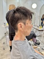 ロミー 本厚木(ROMMY.) 刈り上げベリーショートビジネスヘア短髪アップバングメンズヘア