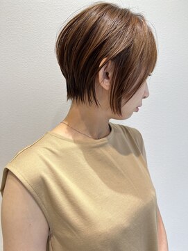 ナイン バイ アソビ 銀座(Nyne by asobi) 30代40代50代◎絶壁解消/白髪ぼかし/大人ショートボブ【Nyne】