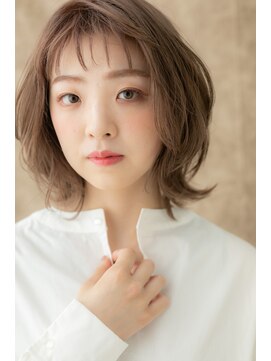 カバーヘア ブリス 戸田公園西口店(COVER HAIR bliss) ミルクティーアッシュハイライトボブウルフ313Y戸田公園10代20代